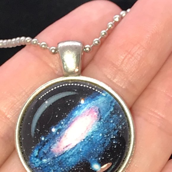 18" Milky Way Ball Chain Necklace - Picture 3 of 5